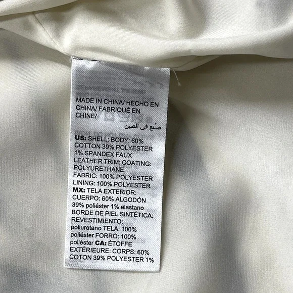 Chicos Open Front Cardigan Womens Size 3 16/18 Black White Striped Vintage - Picture 7 of 11